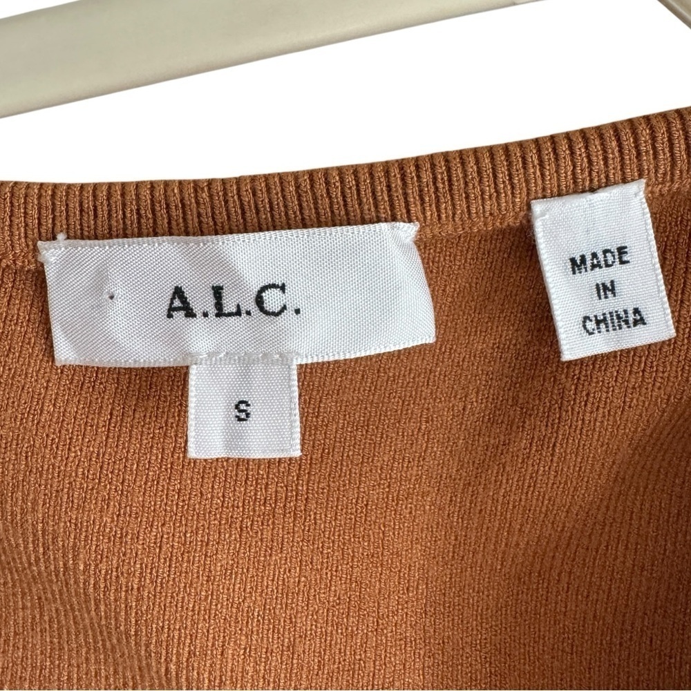 A.L.C. Addison Top in Cashew, Size S - Picture 7 of 10
